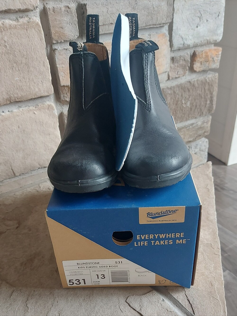 Kids Black Blundstones